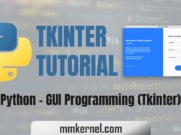 How to Create GUI Application with Python and Tkinter