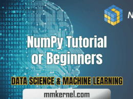 NumPy Tutorial for Beginners Data Science & Machine Learning
