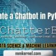 Create a Chatbot in Python with ChatterBot that Save The Conversation