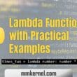 Python Lambda Functions with Practical Examples