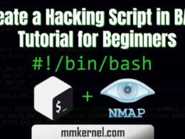 Create a Hacking Script in BASH - Tutorial for Beginners