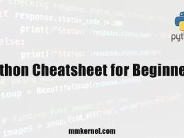 Python Cheatsheet for Beginners