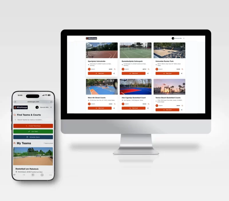 WhoHoops.com | Basketball Team Management Application